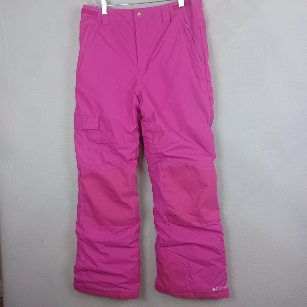 Columbia Bugaboo Youth Girls Pink Omni-Tech Snow Pants XL 18/20